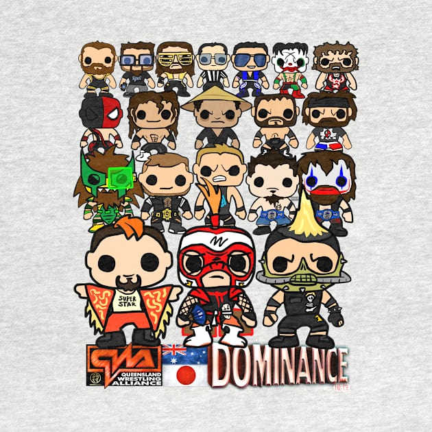 QWA Dominance 2018 Pop Vinyl by ChewfactorCreative